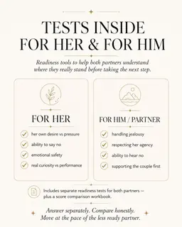 Hotwife Beginner Guide for Couples, Digital Workbooks for Boundaries, Trust Communication, Lifestyle Preparation image 4