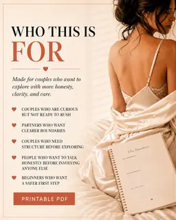 Hotwife Cuckold Agreement PDF, Couples Contract, Boundaries Workbook, Rules Checklist, Printable Relationship Guide image 4