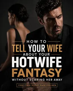 Hotwife Fantasy Talk Guide for Men, How to Tell Your Wife, First Talk Script image 1