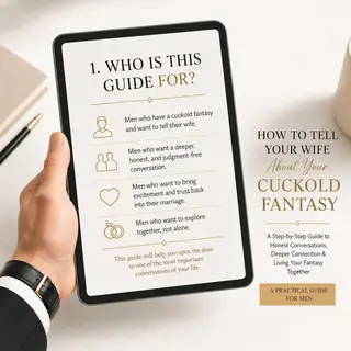 How to ask wife for cuckold, first conversation script checklist , pdf Guide For Men image 3