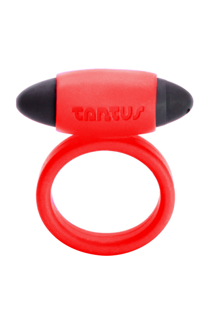 Vibrating Super Soft Ring Red