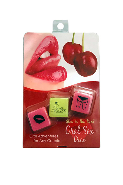 Glow-in-the-Dark Oral Sex Dice