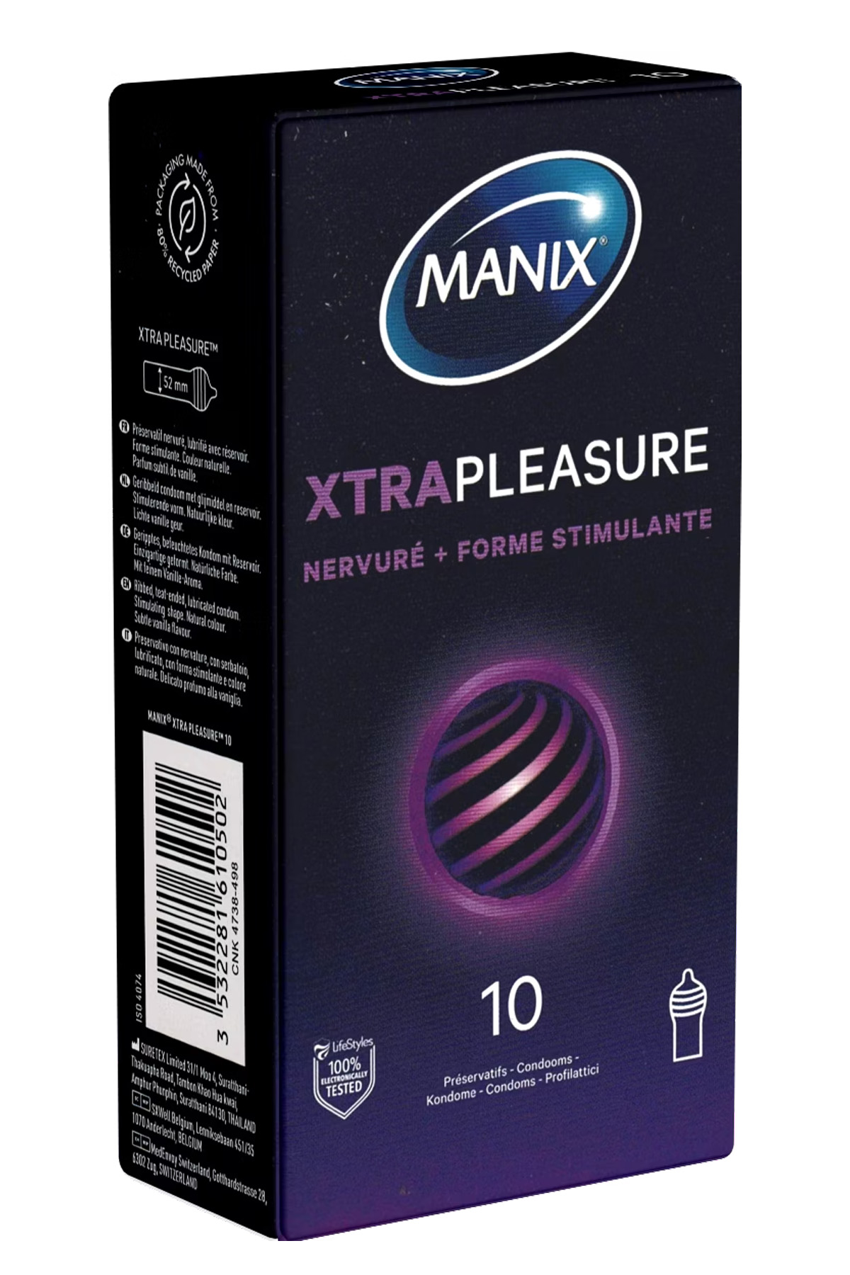MANIX XTRA PLEASURE 10?S
