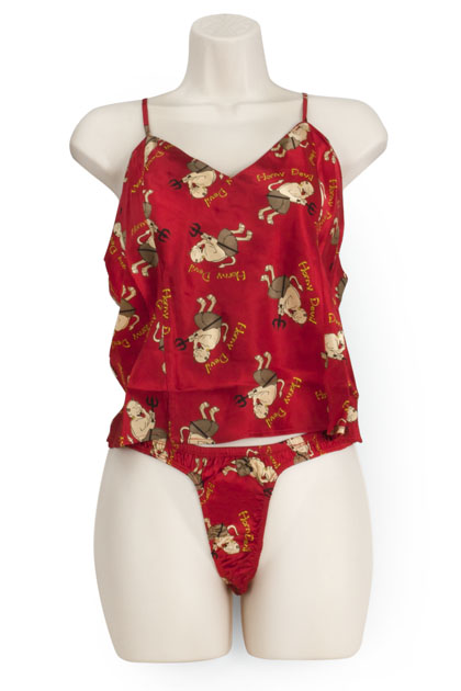 CAMI/THONG SET DEVILS L